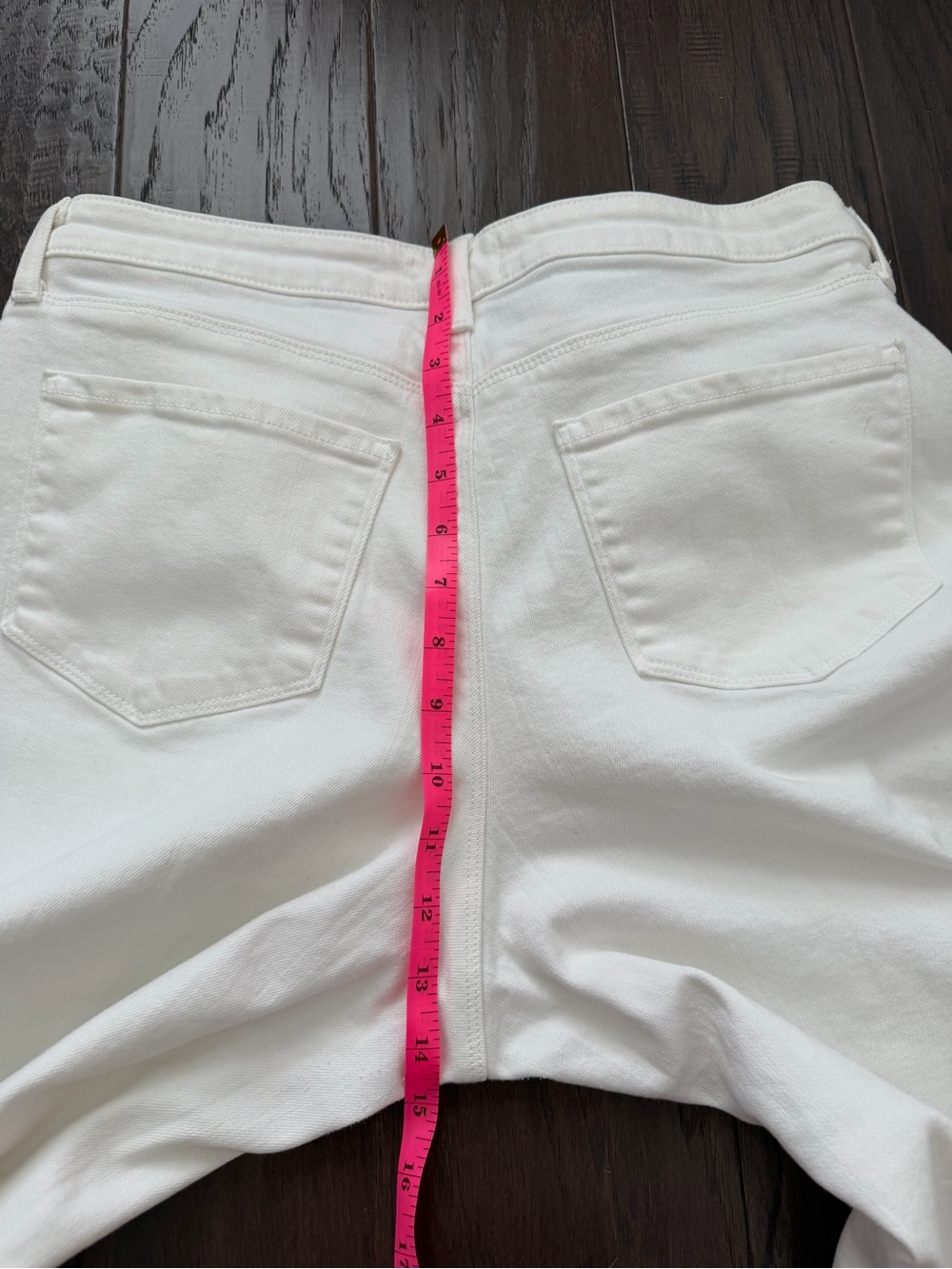 L'AGENCE White High Rise Cropped Wide-Leg Jeans - Picture 8 of 8